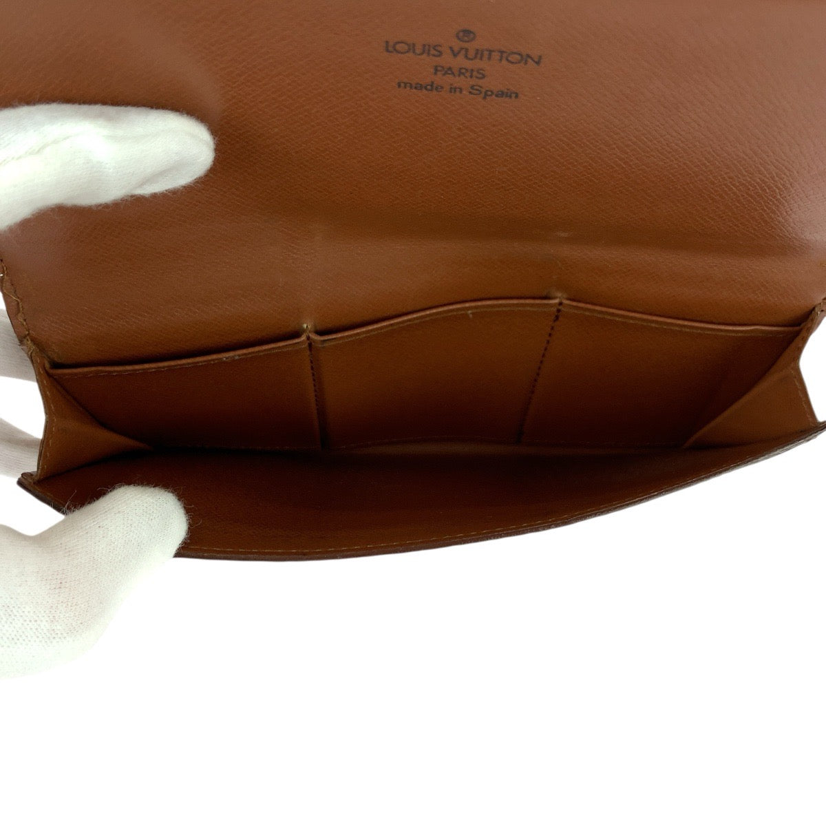 21992
LOUIS VUITTON ルイヴィトン モノグラム ポルトカルトクレディ ブラウン PVC M61818 長財布 ロングウォレット レディース B8