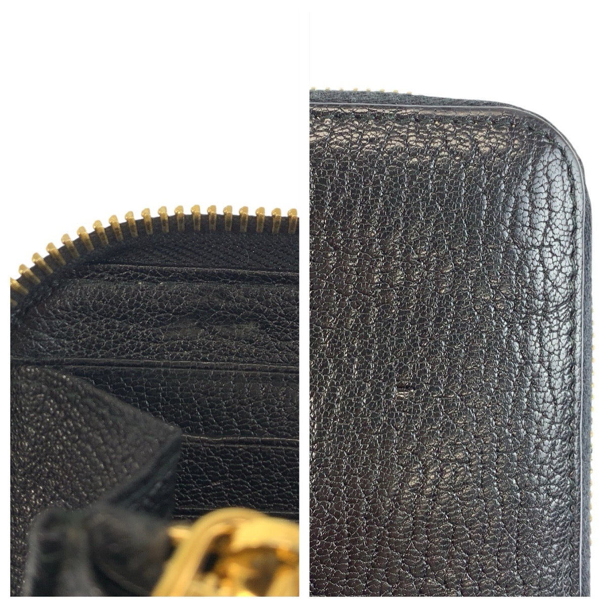 21995
MIUMIU ミュウミュウ ブラック 黒 ゴールド金具 レザー 長財布 ロングウォレット レディース ABP21