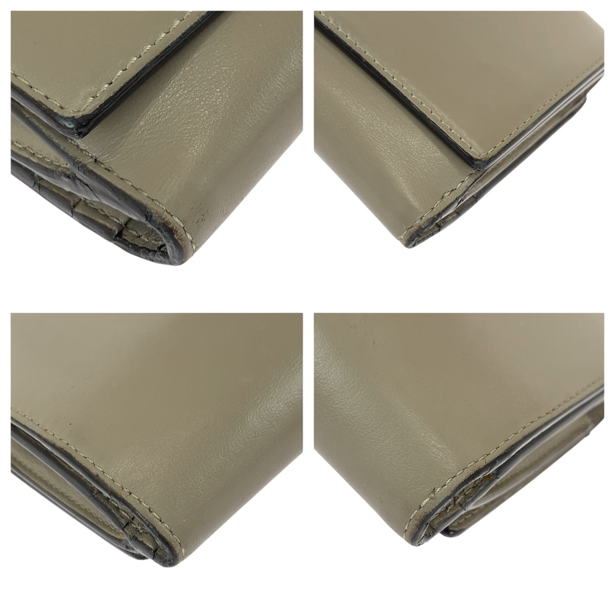 22010
FENDI フェンディ ピーカブー ベージュ ゴールド金具 レザー 8M0308 長財布 ロングウォレット レディース ABP23