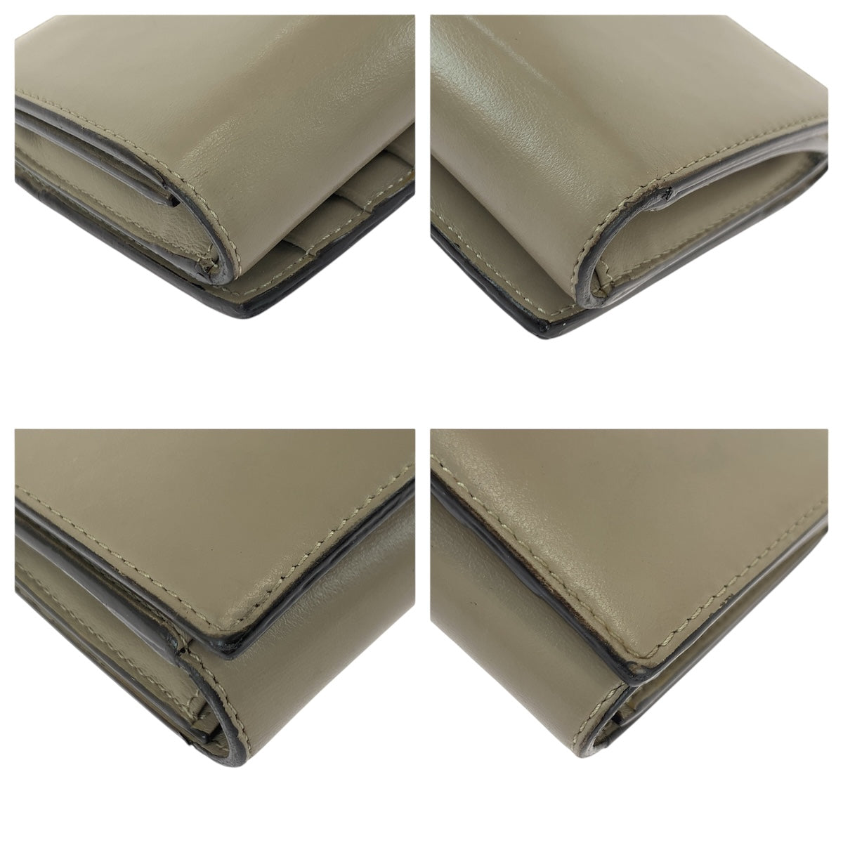 22010
FENDI フェンディ ピーカブー ベージュ ゴールド金具 レザー 8M0308 長財布 ロングウォレット レディース ABP23