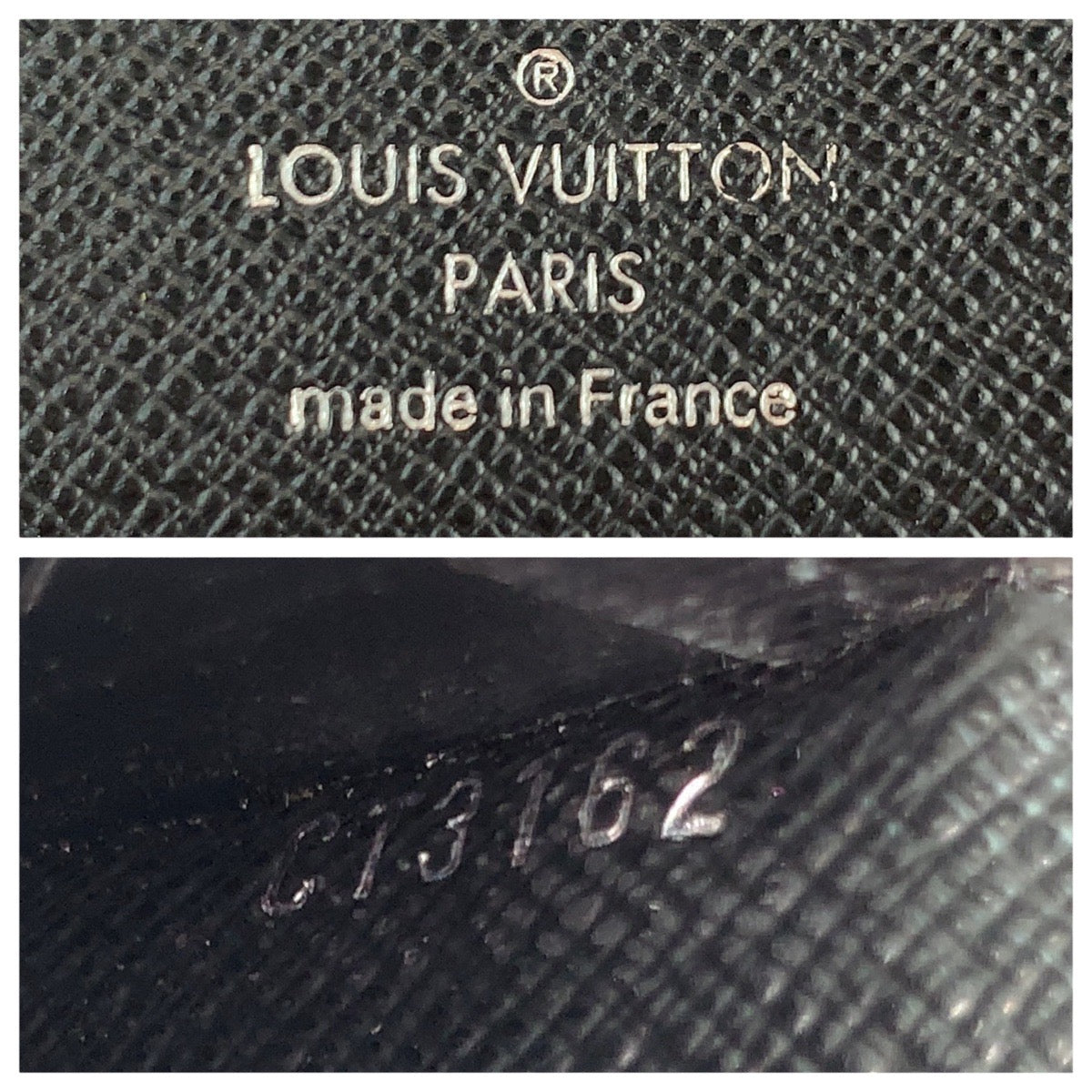 22015
LOUIS VUITTON Louis Vuitton Damier Organizer de Poche Black PVC N63075 Card Case Pass Case Business Card Holder Men's A21