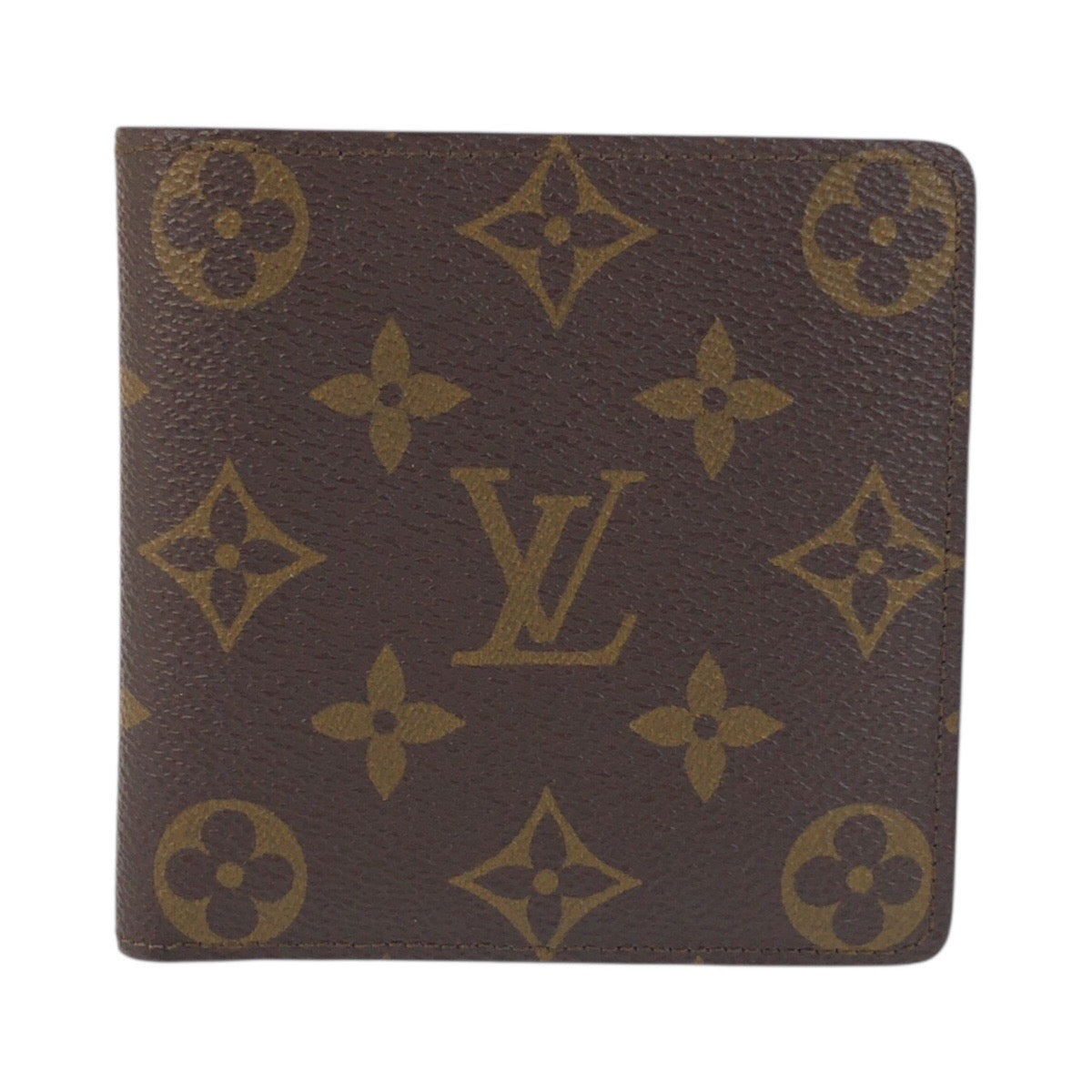 22020
LOUIS VUITTON Monogram Portefeuille Cartes Crédit Monnaie Brown Gold Hardware PVC M61665 Bi-fold Wallet Compact Wallet Women's ABP25