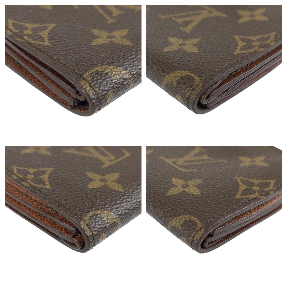 22024
LOUIS VUITTON ルイヴィトン モノグラム ポルト モネ グセ ブラウン ゴールド金具 PVC M61970 コインケース 小銭入れ メンズ ABP16