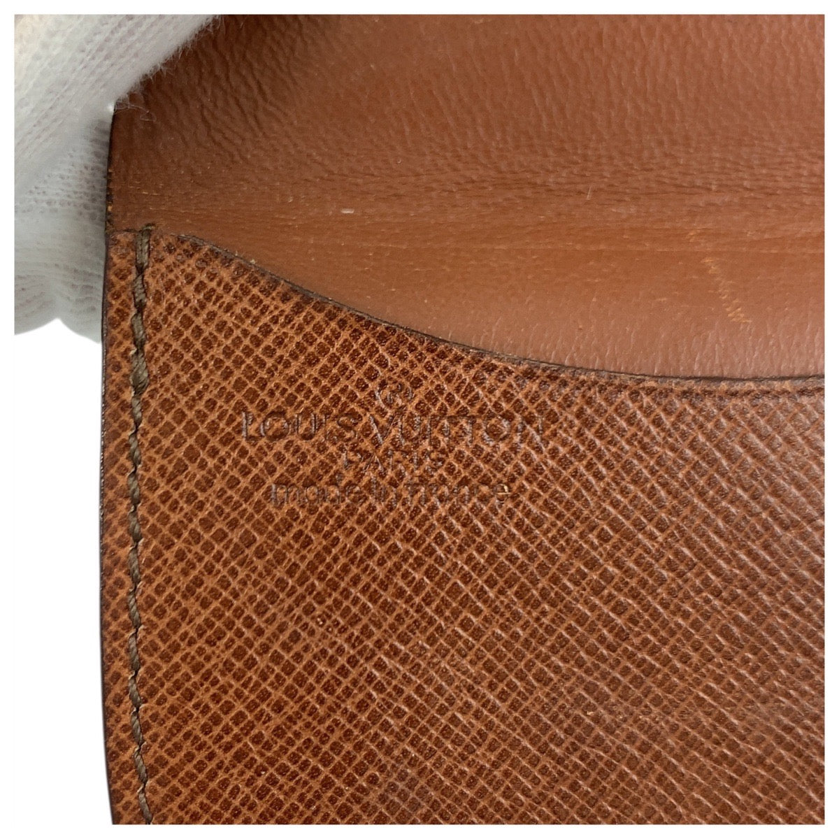 22024
LOUIS VUITTON ルイヴィトン モノグラム ポルト モネ グセ ブラウン ゴールド金具 PVC M61970 コインケース 小銭入れ メンズ ABP16