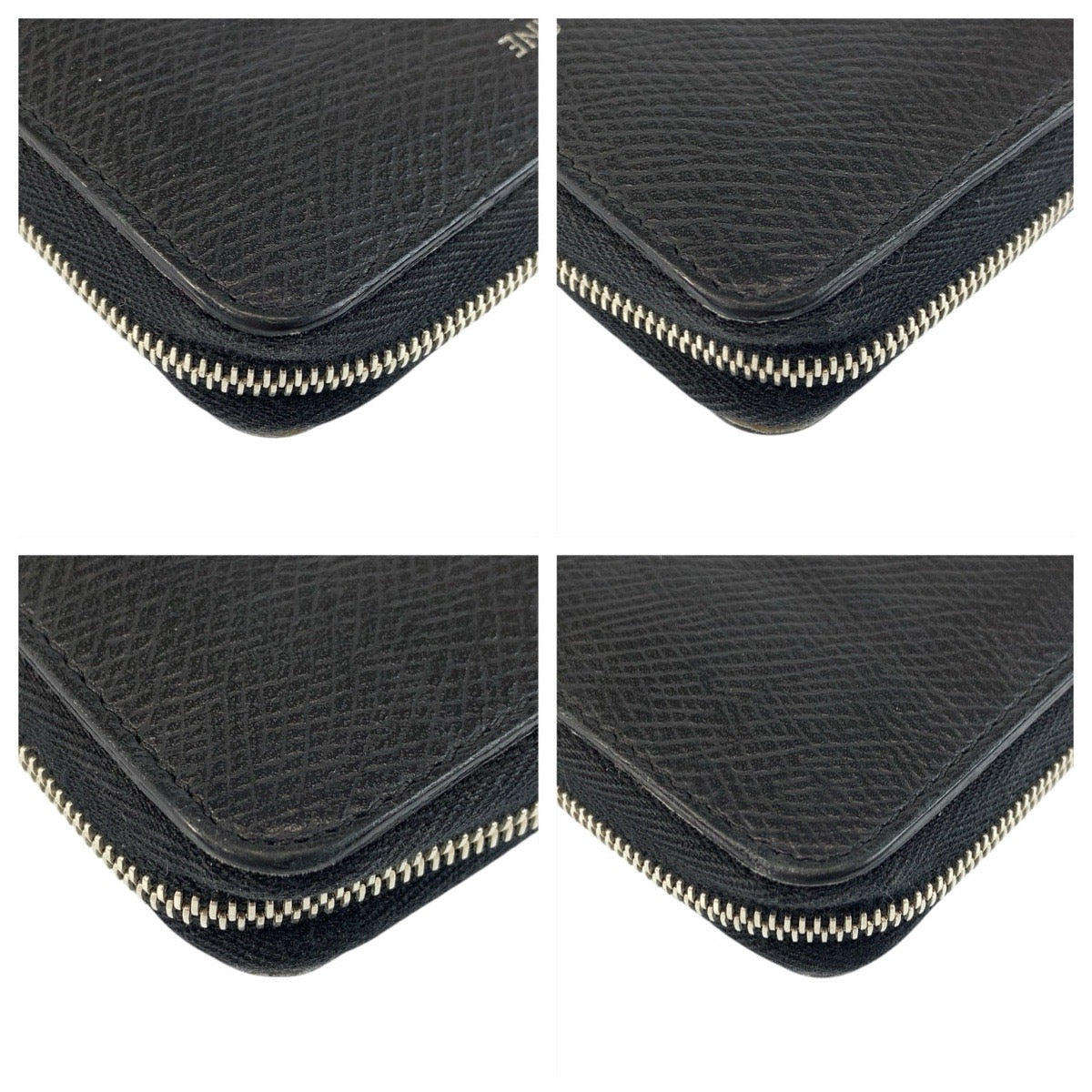 22026
CELINE セリーヌ ブラック 黒 シルバー金具 レザー コインケース 小銭入れ メンズ ABP21