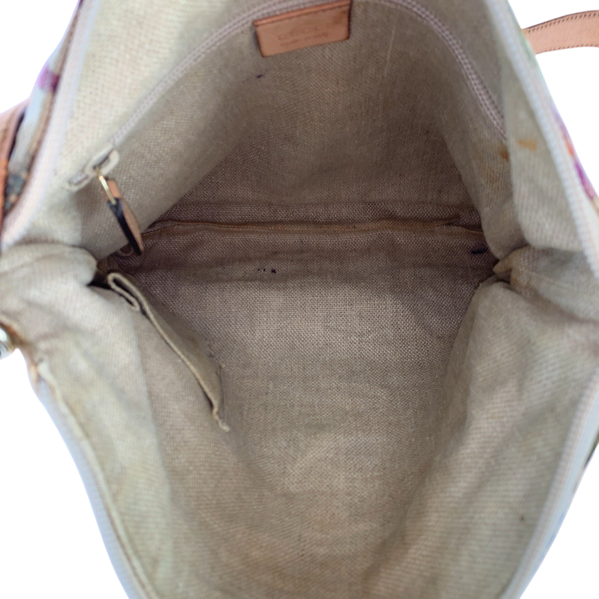 22034
GUCCI グッチ フローラ マルチカラー ゴールド金具 キャンバス / レザー 145857 ショルダーバッグ レディース AB35