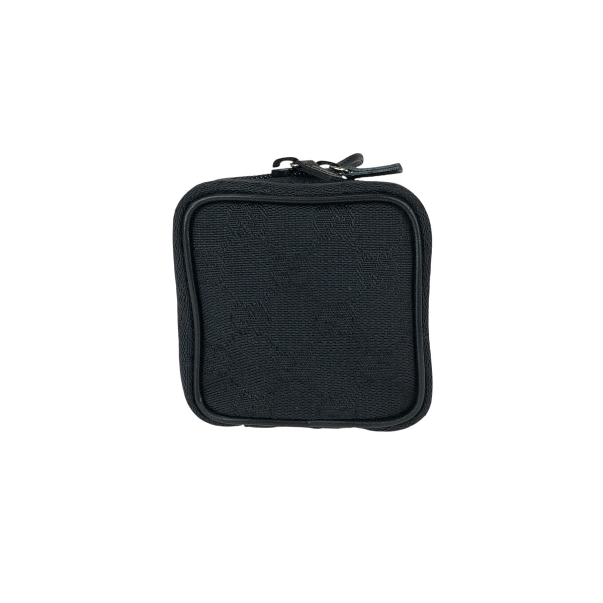 22038
GUCCI グッチ ブラック 黒 GGキャンバス / レザー 039 1054 ハンドバッグ 巾着ポーチ レディース A21