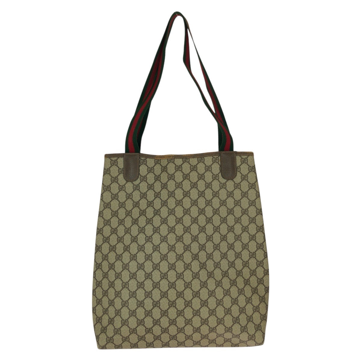 22042
GUCCI グッチ シェリーライン オールドグッチ ブラウン ベージュ GGスプリームキャンバス / レザー 002 58 6487 トートバッグ ショルダーバッグ レディース AB21