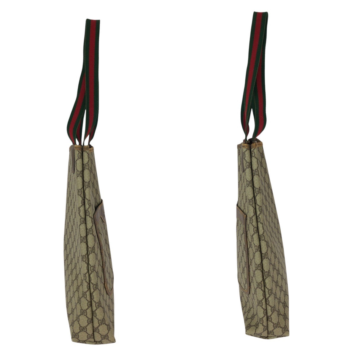 22042
GUCCI グッチ シェリーライン オールドグッチ ブラウン ベージュ GGスプリームキャンバス / レザー 002 58 6487 トートバッグ ショルダーバッグ レディース AB21