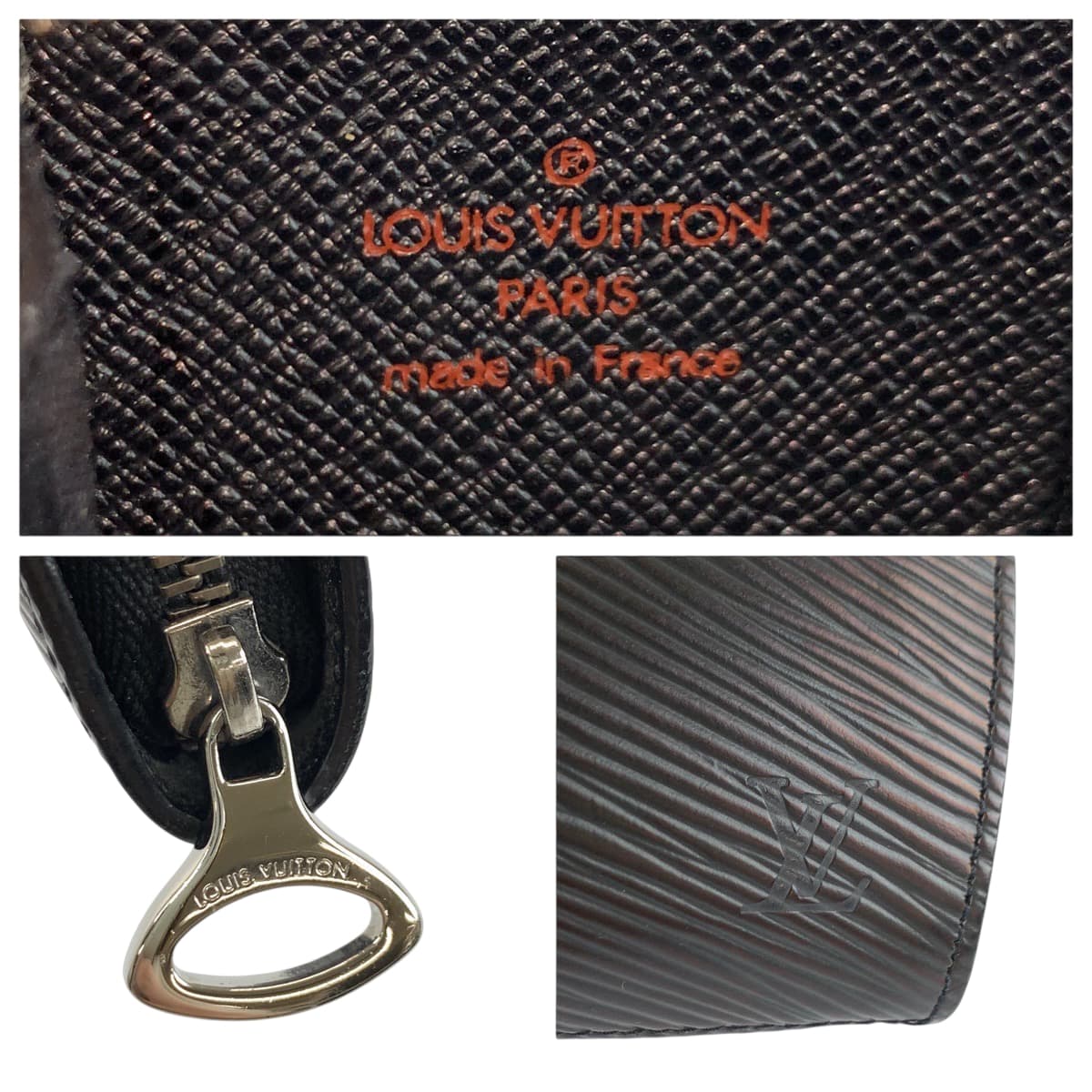 22051
LOUIS VUITTON ルイヴィトン エピ ポルトフォイユ エピZ ノワール ブラック シルバー金具 レザー M63442 コインケース 小銭入れ メンズ ABP21
