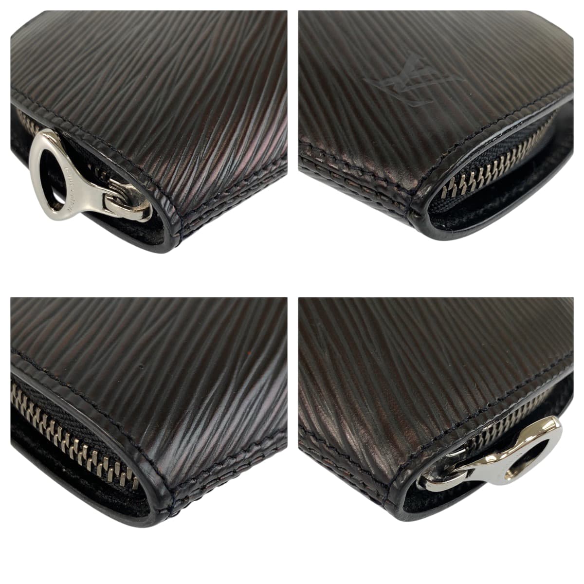 22051
LOUIS VUITTON ルイヴィトン エピ ポルトフォイユ エピZ ノワール ブラック シルバー金具 レザー M63442 コインケース 小銭入れ メンズ ABP21