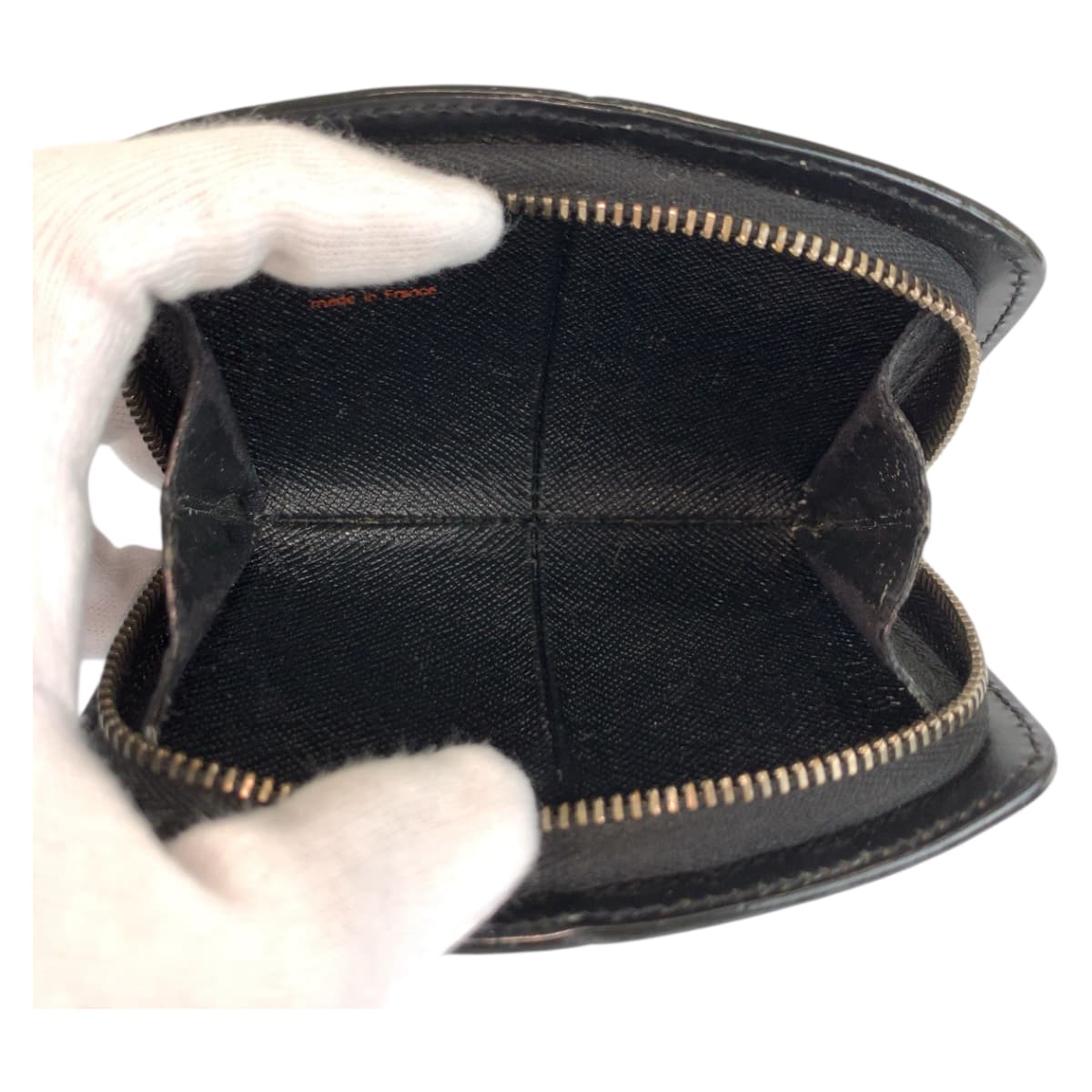 22051
LOUIS VUITTON ルイヴィトン エピ ポルトフォイユ エピZ ノワール ブラック シルバー金具 レザー M63442 コインケース 小銭入れ メンズ ABP21