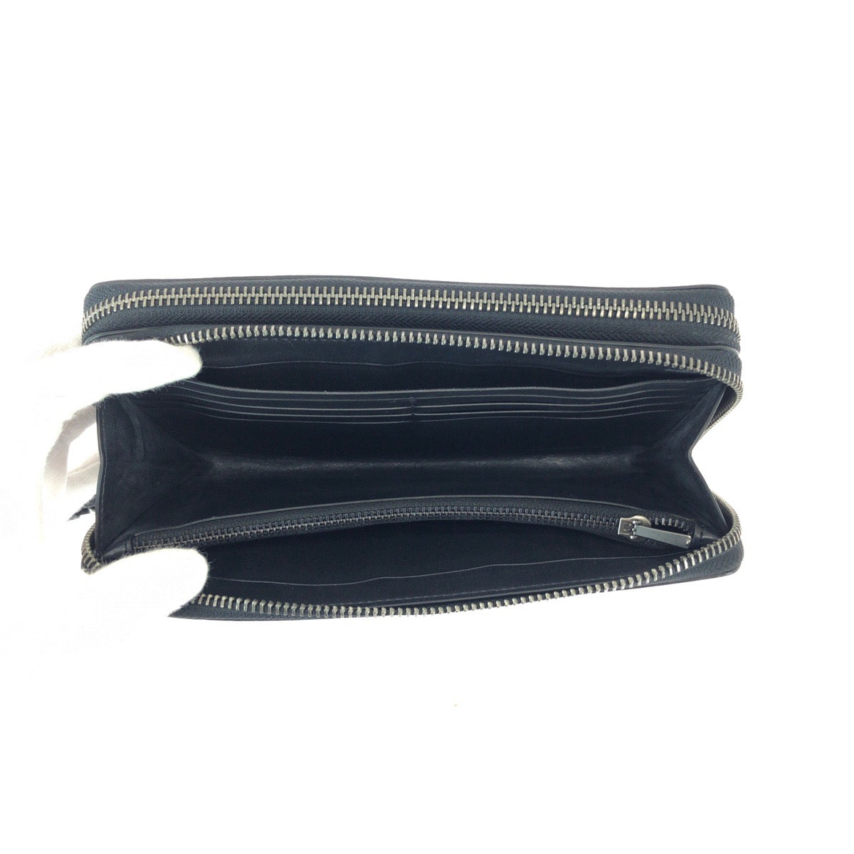 22055
COACH Signature Brown Dark Brown Black Coated Canvas F66562 Long Wallet Organizer Clutch Bag Men's A14