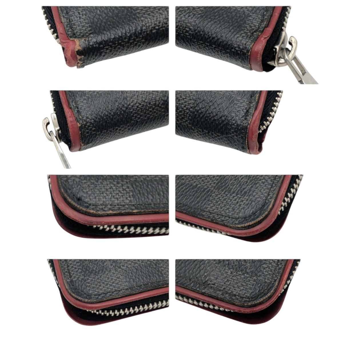 22059
LOUIS VUITTON ルイヴィトン ダミエ グラフィット ジッピー ウォレット ヴェルティカル ブラック 黒 レッド PVC N63304 長財布 ロングウォレット 男女兼用 メンズ B7