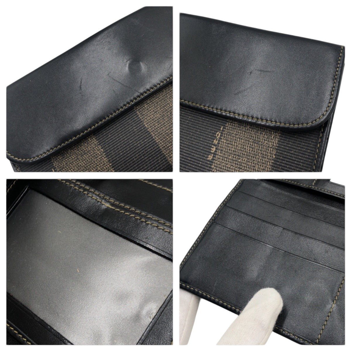 22060
FENDI フェンディ ペカン ブラウン キャンバス 251.308060 長財布 ロングウォレット レディース ABP7