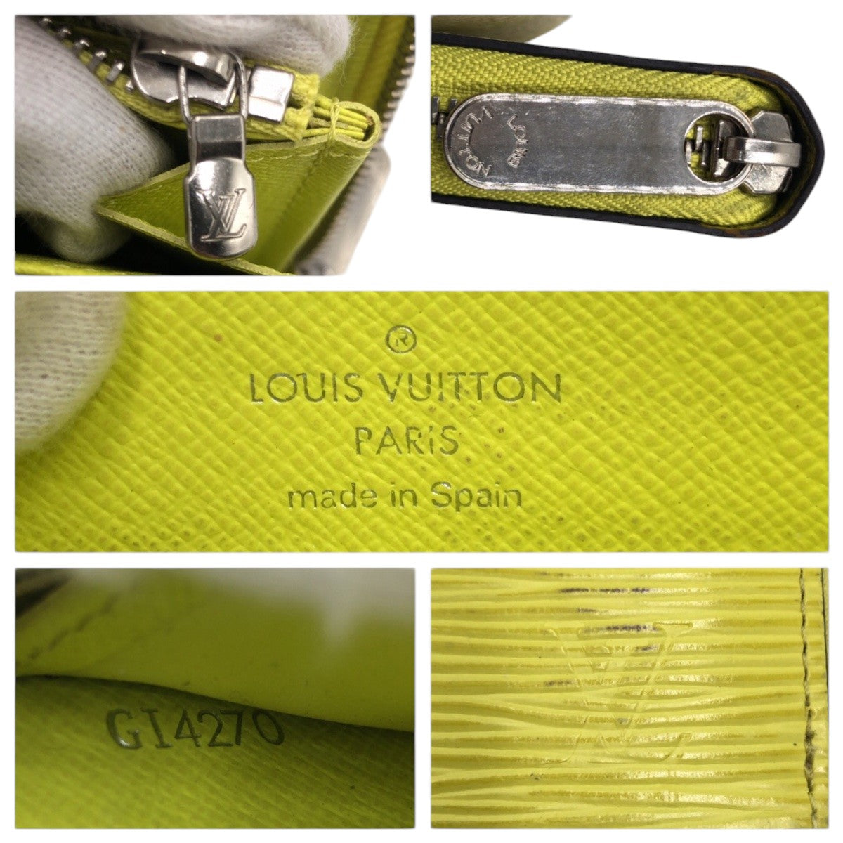 22062
LOUIS VUITTON ルイヴィトン エピ ジッピーウォレット イエロー エピレザー M80321 長財布 ロングウォレット 男女兼用 メンズ AB7
