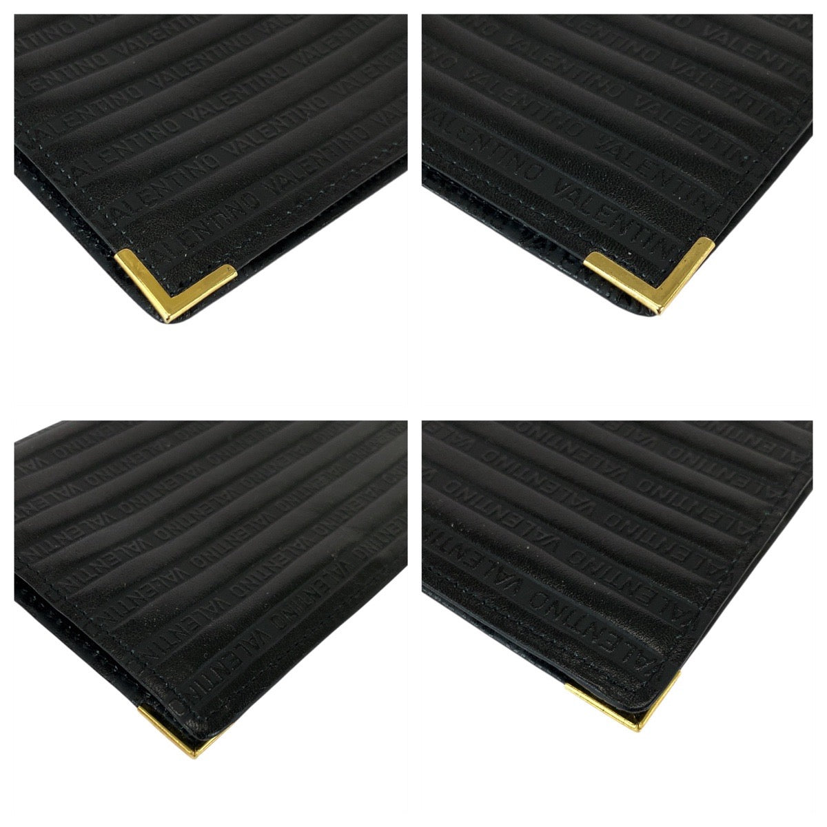 22067
MARIO VALENTINO マリオ ヴァレンティノ ブラック 黒 ゴールド金具 レザー 長財布 ロングウォレット メンズ ABP2