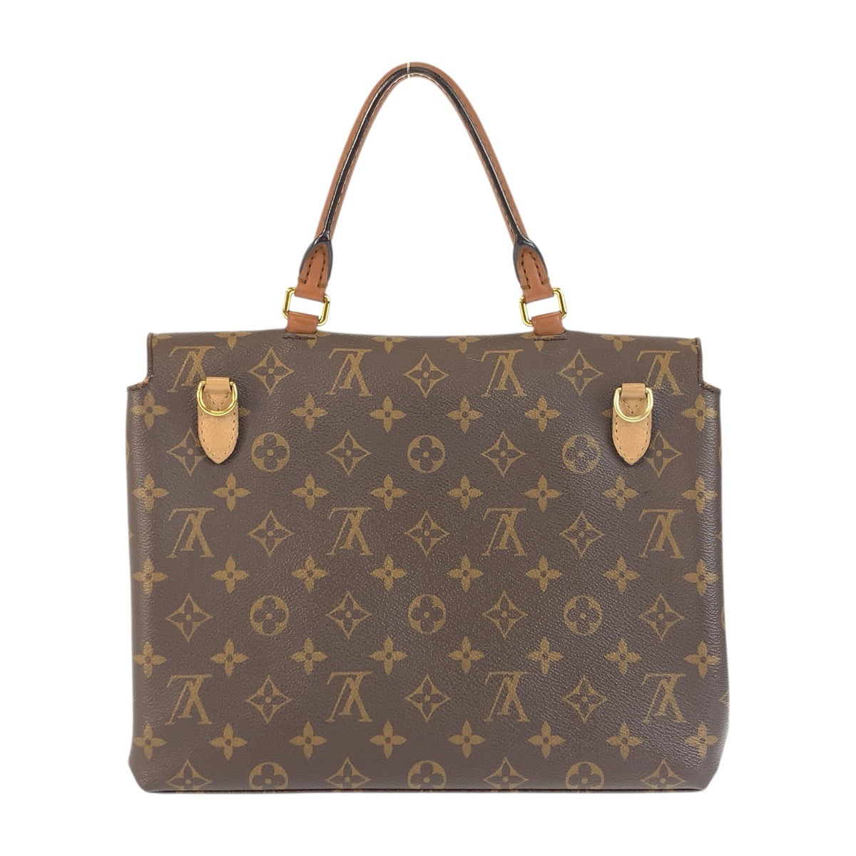 22074
LOUIS VUITTON ルイヴィトン モノグラム マリニャン ブラウン ゴールド金具 PVC / レザー M44257 ハンドバッグ ショルダーバッグ 2way レディース AB