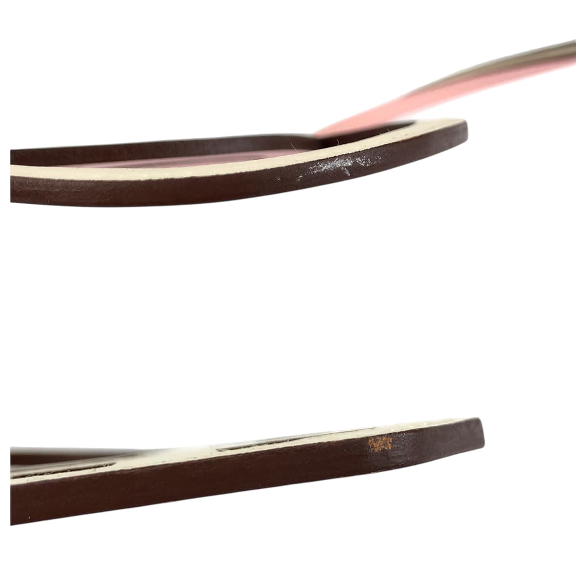 22078
HERMES エルメス パドック シュヴァル ローズサクラ ホワイト レザー バッグチャーム レディース A48