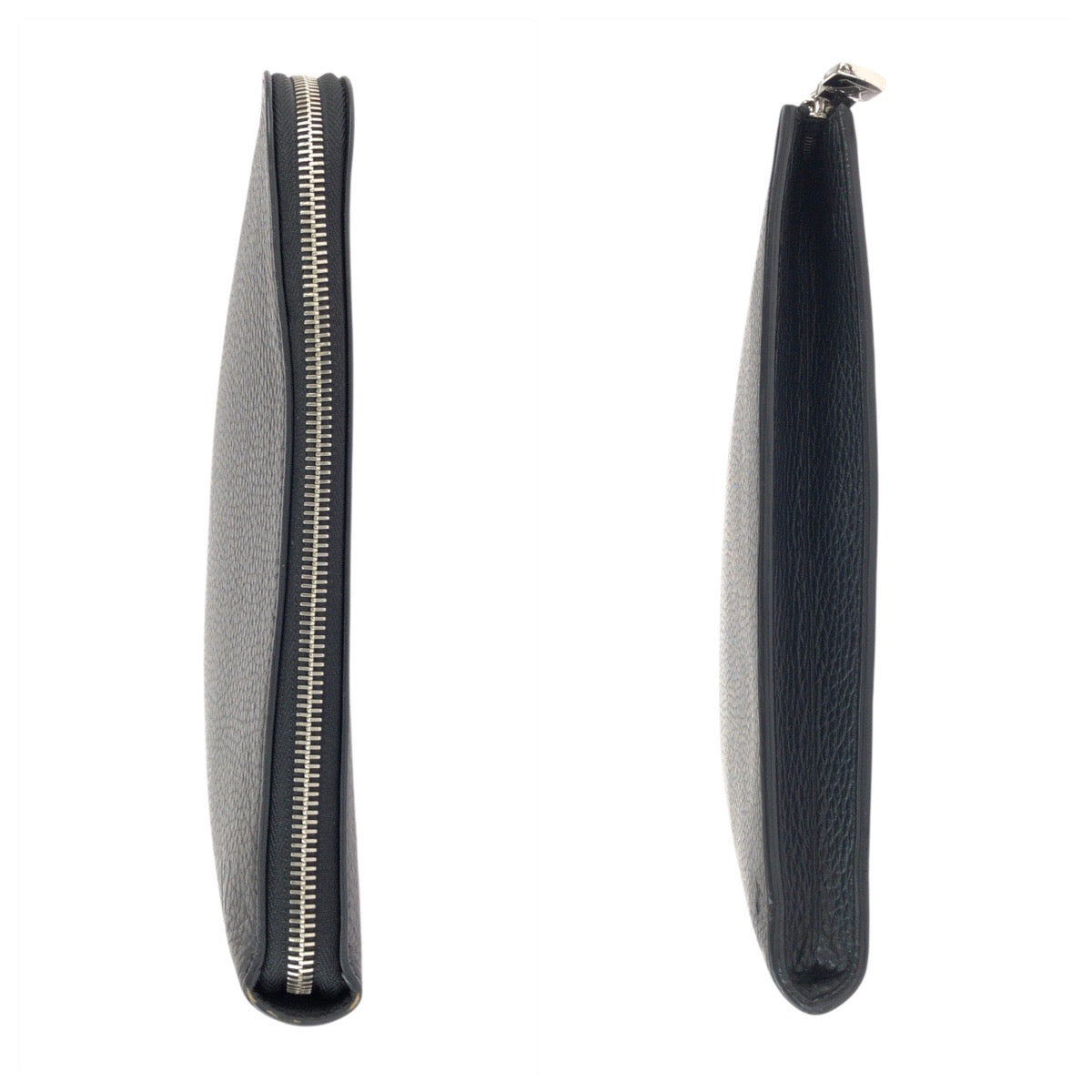 22081
LOUIS VUITTON ルイヴィトン トリヨン ポシェットジュールGM ブラック 黒 ノワール シルバー金具 レザー M67768 クラッチバッグ セカンドバッグ メンズ AB54