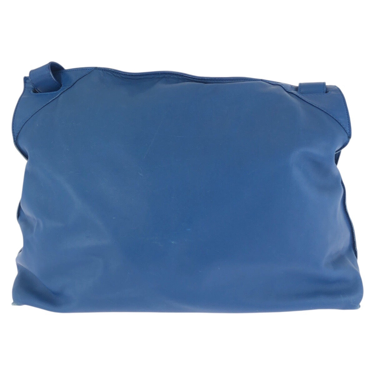 22082
BOTTEGA VENETA Intrecciato Blue Leather Shoulder Bag Messenger Bag Men's ABP56
