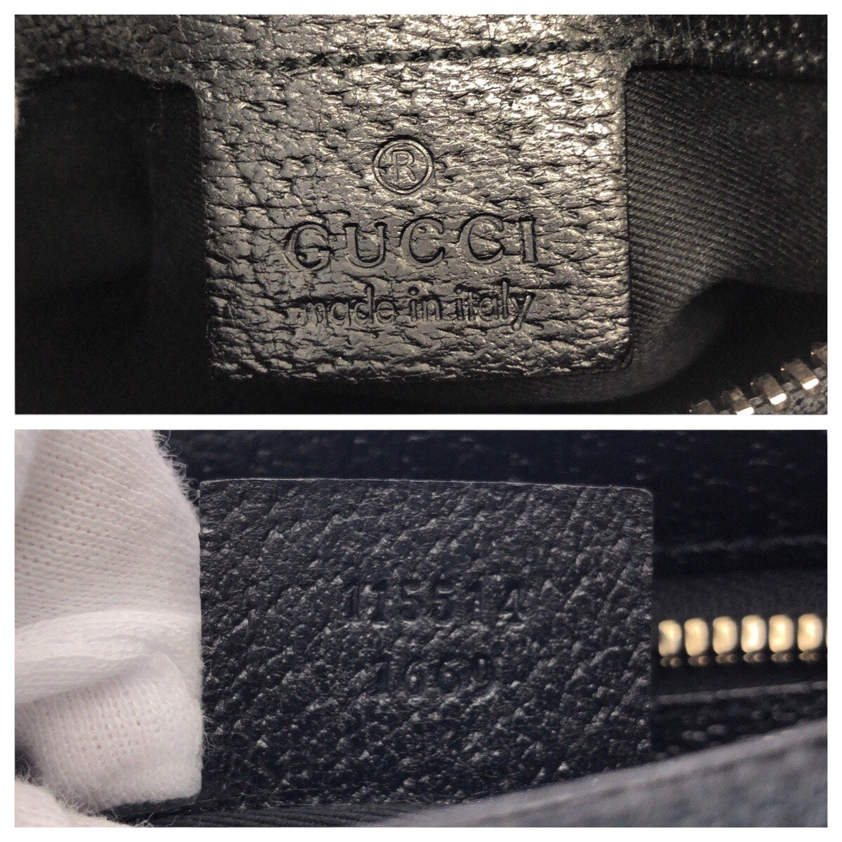 22083
GUCCI グッチ ブラック 黒 ゴールド金具 GGキャンバス / レザー 115415 ショルダーバッグ ポシェット レディース A50