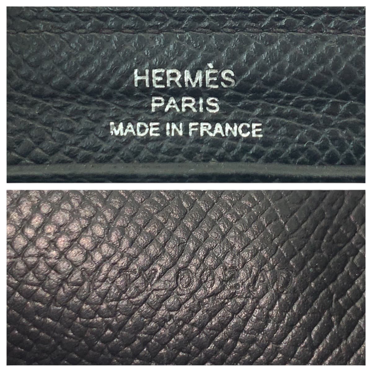 22086
HERMES エルメス アザップロング ノワール ブラック シルバー金具 ヴォーエプソン 長財布 ラウンドファスナー Y刻印 メンズ ABP74