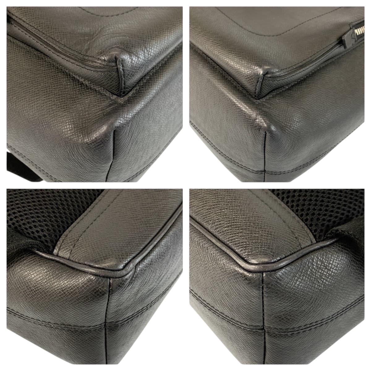 22090
LOUIS VUITTON ルイヴィトン タイガ グリゴリ アルドワーズ ブラック シルバー金具 レザー M30209 バックパック デイパック メンズ ABP150