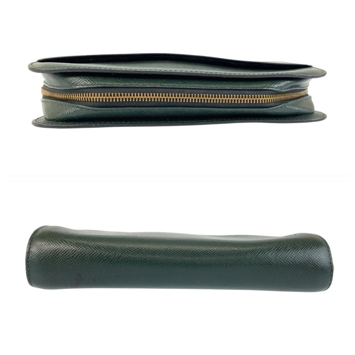 22093
LOUIS VUITTON ルイヴィトン タイガ バイカル グリーン エピセア ゴールド金具 レザー M30184 クラッチバッグ セカンドバッグ メンズ AB15