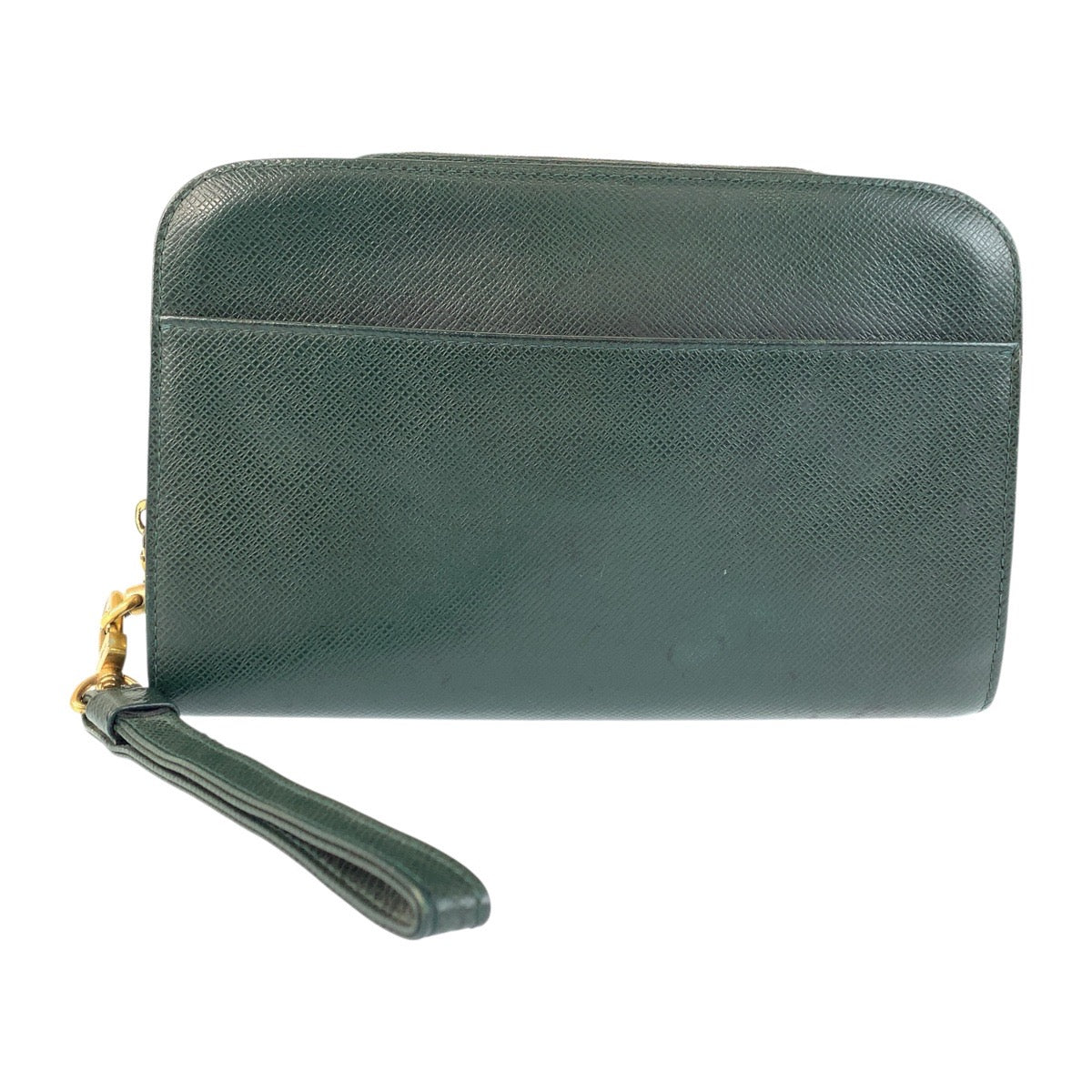 22093
LOUIS VUITTON ルイヴィトン タイガ バイカル グリーン エピセア ゴールド金具 レザー M30184 クラッチバッグ セカンドバッグ メンズ AB15