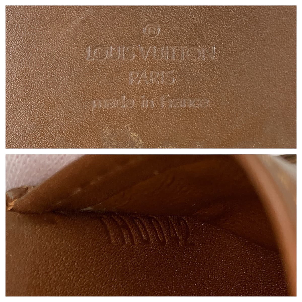 22102
LOUIS VUITTON ルイヴィトン モノグラム ヴェルニ ポルト モネ ビエ カルト クレディ ブロンズ ブラウン ゴールド金具 エナメル M91170 折り財布 コンパクトウォレット レディース AB7