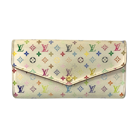 22106
LOUIS VUITTON ルイヴィトン モノグラム マルチカラー ポルトフォイユ サラ ブロン リッチ ゴールド金具 PVC M60667 長財布 ロングウォレット レディース AB