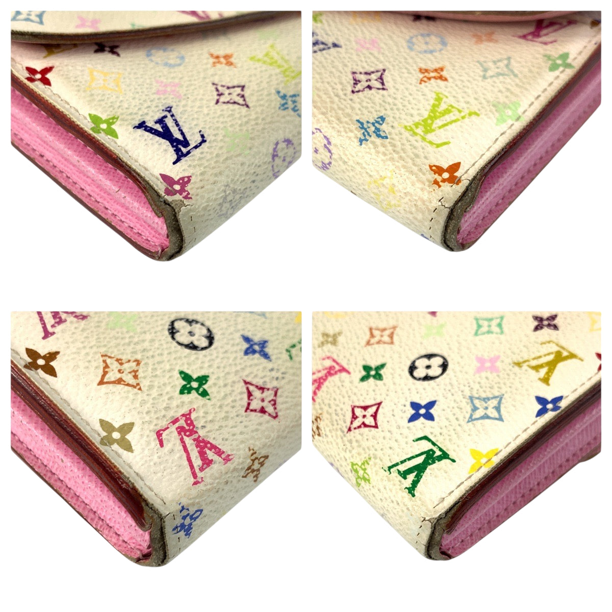 22106
LOUIS VUITTON ルイヴィトン モノグラム マルチカラー ポルトフォイユ サラ ブロン リッチ ゴールド金具 PVC M60667 長財布 ロングウォレット レディース AB