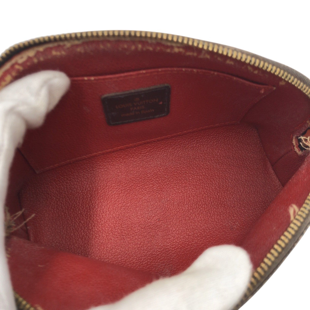 22120
LOUIS VUITTON ルイヴィトン ダミエ ポシェット コスメティック ブラウン PVC N47516 ポーチ メイクポーチ 男女兼用 レディース B16