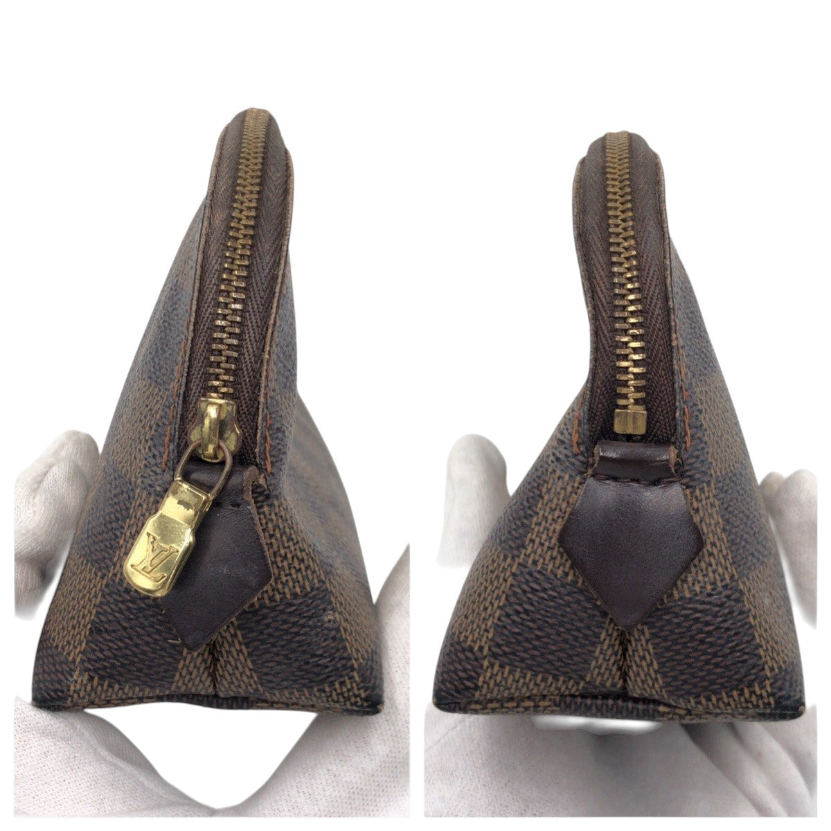 22120
LOUIS VUITTON ルイヴィトン ダミエ ポシェット コスメティック ブラウン PVC N47516 ポーチ メイクポーチ 男女兼用 レディース B16