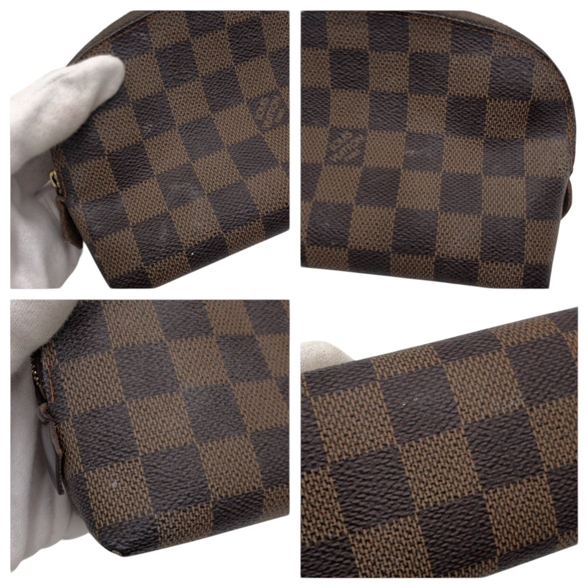 22120
LOUIS VUITTON ルイヴィトン ダミエ ポシェット コスメティック ブラウン PVC N47516 ポーチ メイクポーチ 男女兼用 レディース B16