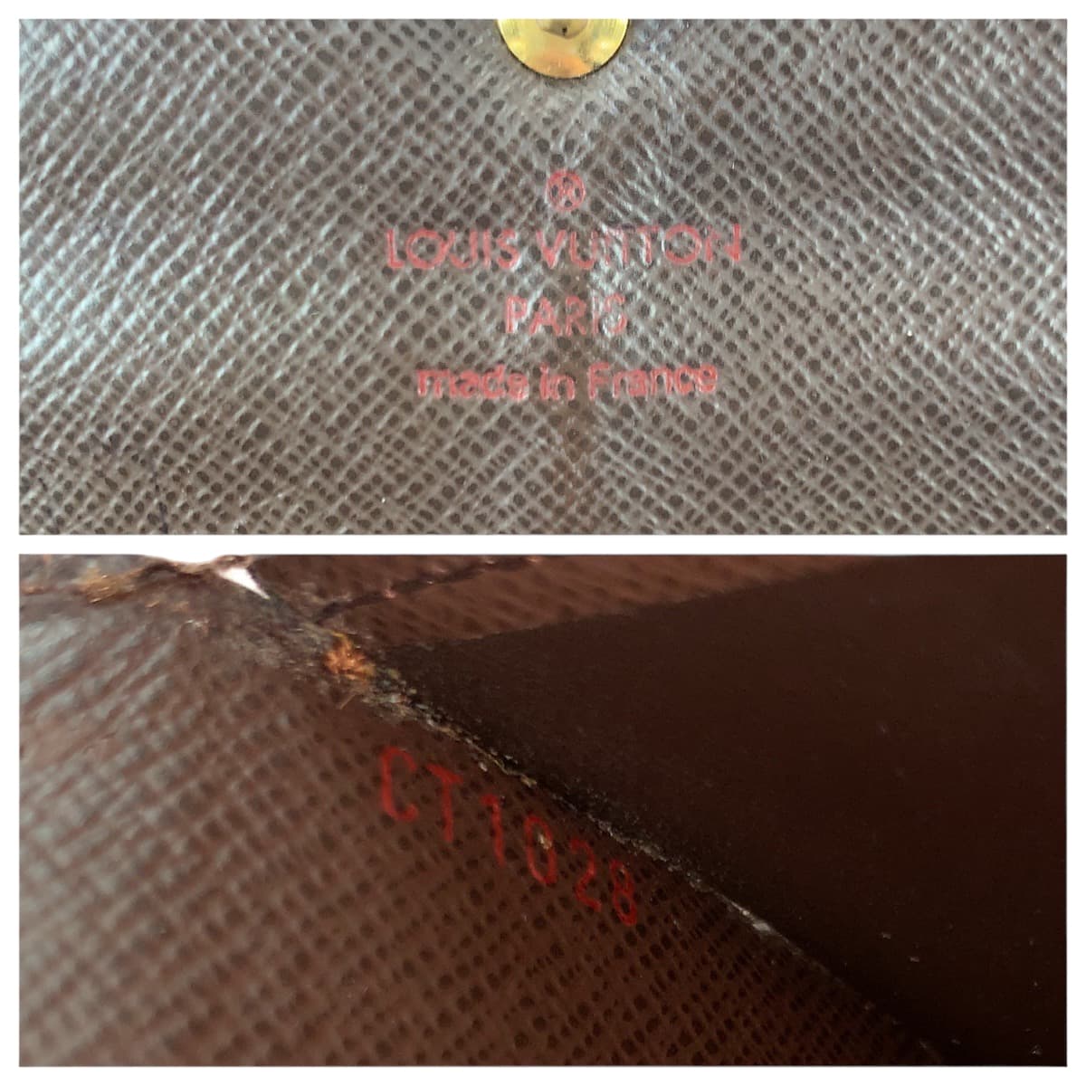 22121
LOUIS VUITTON ルイヴィトン ダミエ ポルトフォイユ サラ ブラウン ゴールド金具 PVC N61734 長財布 ロングウォレット レディース AB14