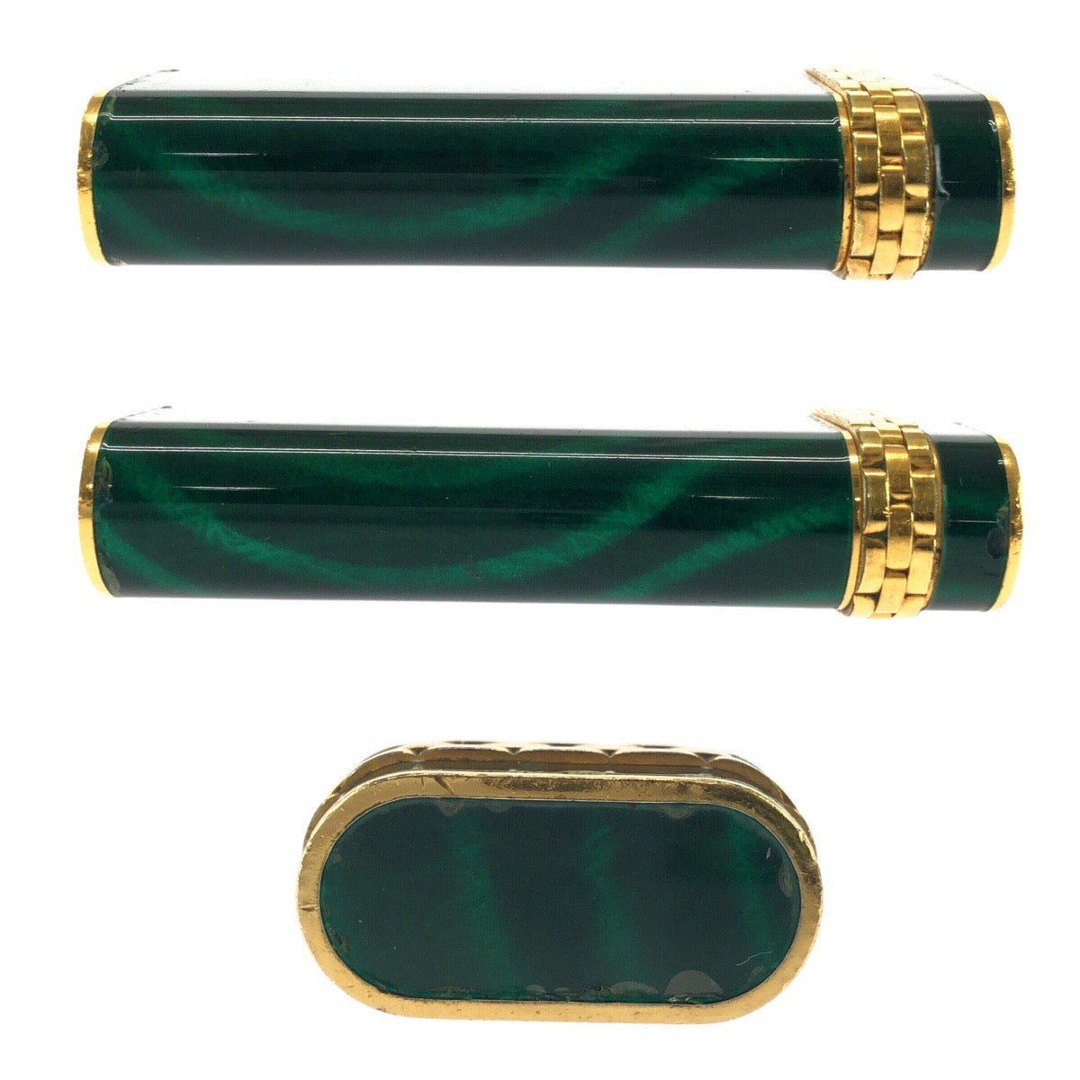 22124
CARTIER カルティエ グリーン ゴールド プラスチック / メッキ ライター メンズ AB21