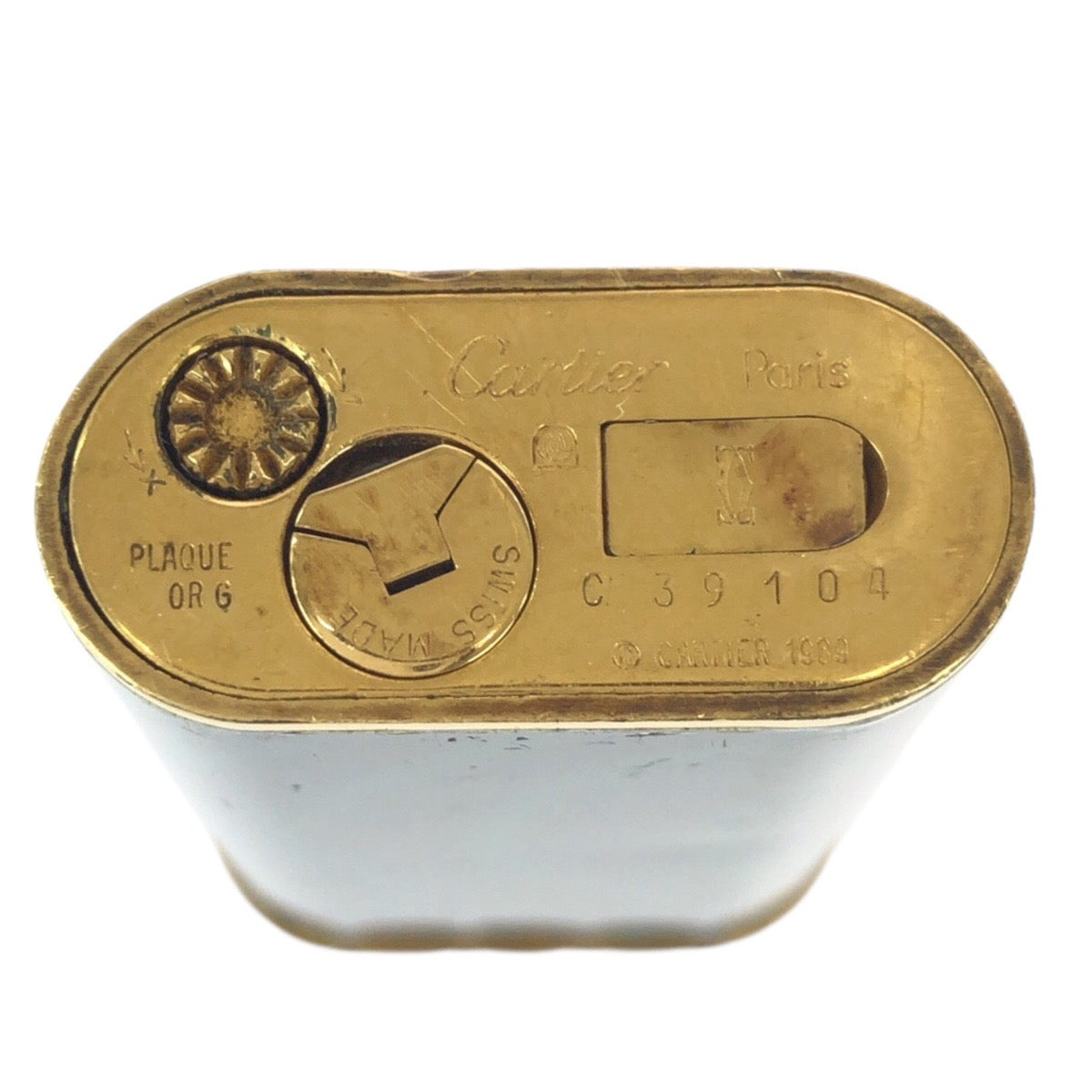 22124
CARTIER カルティエ グリーン ゴールド プラスチック / メッキ ライター メンズ AB21