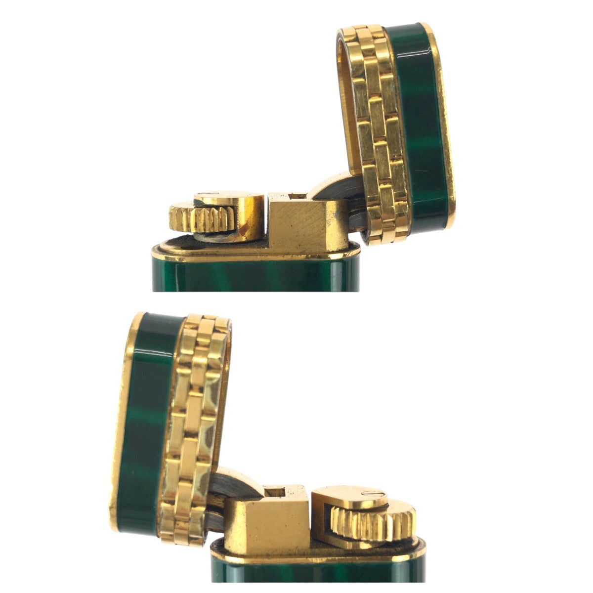 22124
CARTIER カルティエ グリーン ゴールド プラスチック / メッキ ライター メンズ AB21