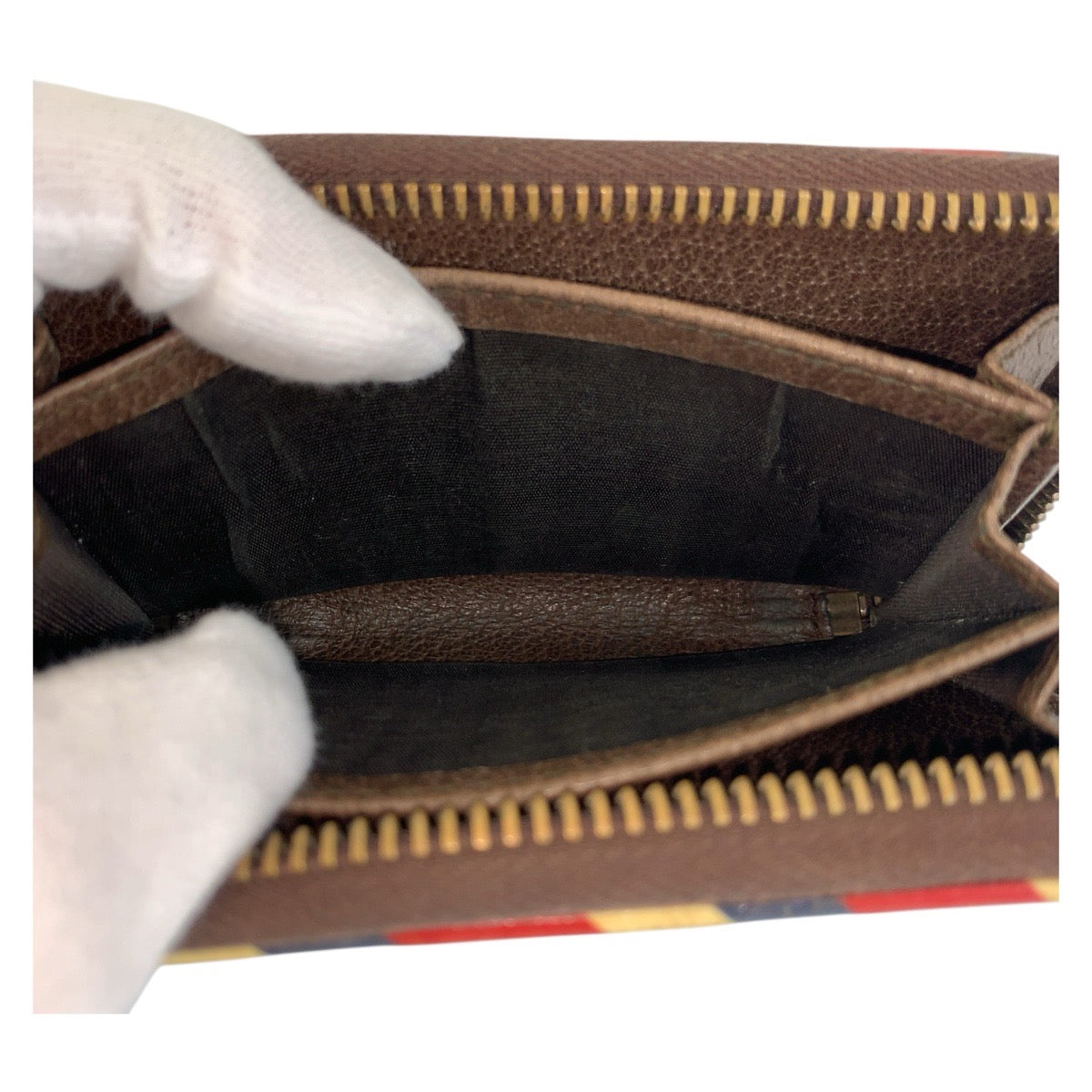 22132
GUCCI グッチ クーリエ ベージュ ゴールド金具 GGスプリームキャンバス 473911 コインケース 小銭入れ メンズ ABP9