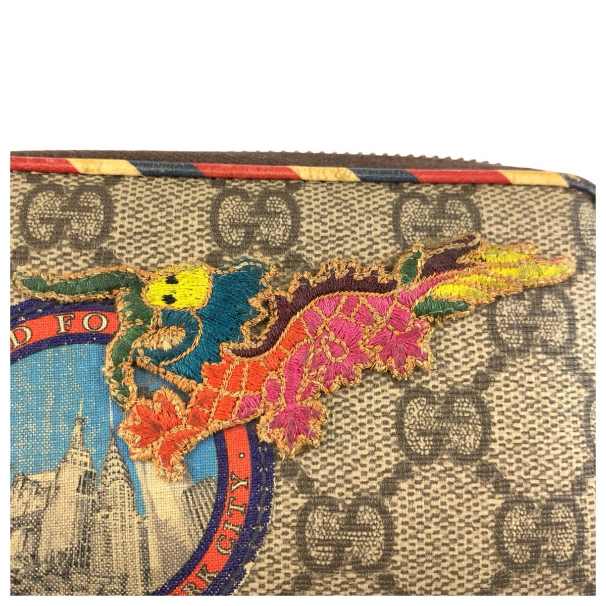 22132
GUCCI グッチ クーリエ ベージュ ゴールド金具 GGスプリームキャンバス 473911 コインケース 小銭入れ メンズ ABP9