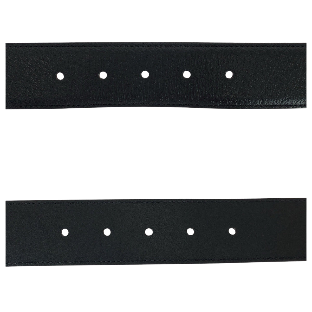 22140
GUCCI グッチ 75cm/30インチ ブラック 黒 ゴールド金具 レザー 573325 ベルト 男女兼用 レディース A15