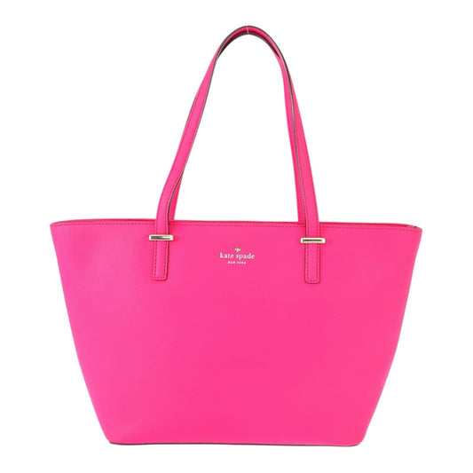 22147
Kate Spade ケイトスペード ピンク ゴールド金具 レザー PXRU5318 トートバッグ ショルダーバッグ レディース A14
