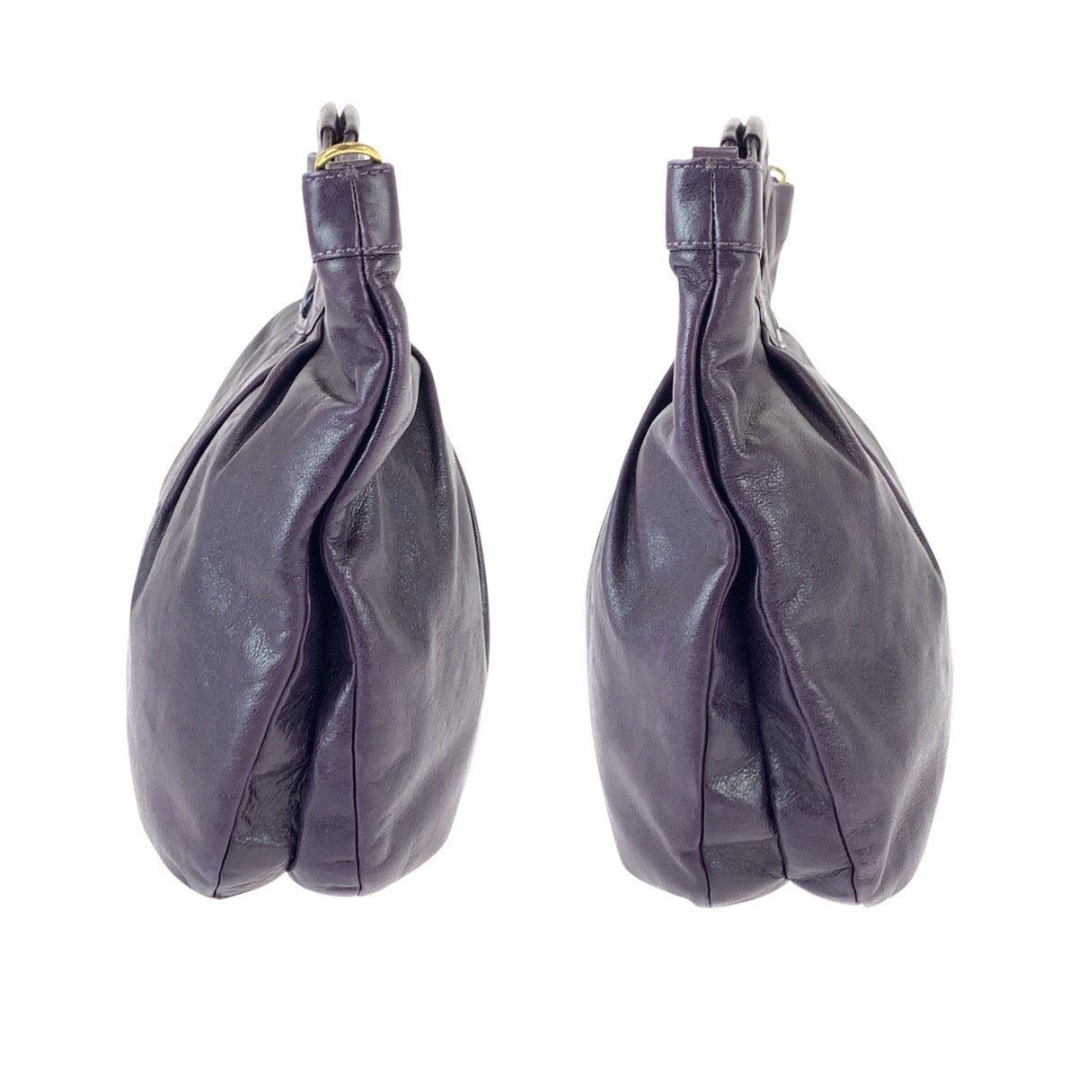 22148
COACH コーチ 2way パープル ゴールド金具 レザー E0967 ショルダーバッグ ハンドバッグ レディース ABP12