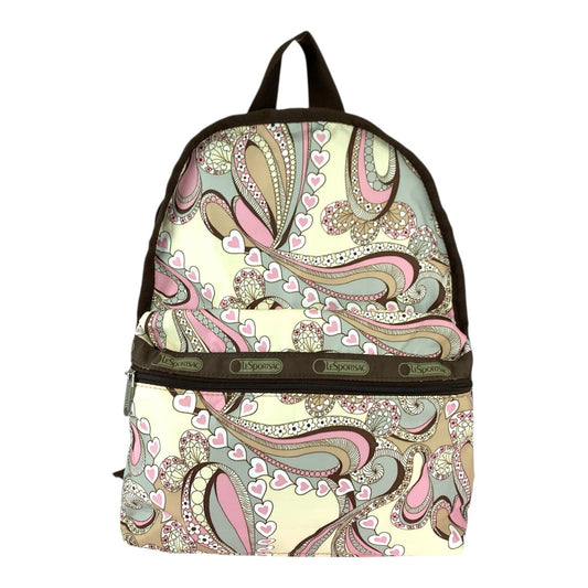 22157
LeSportsac レスポートサック ハート&ベイズリー ベージュ マルチカラー ナイロン リュック・デイパック バックパック レディース A7