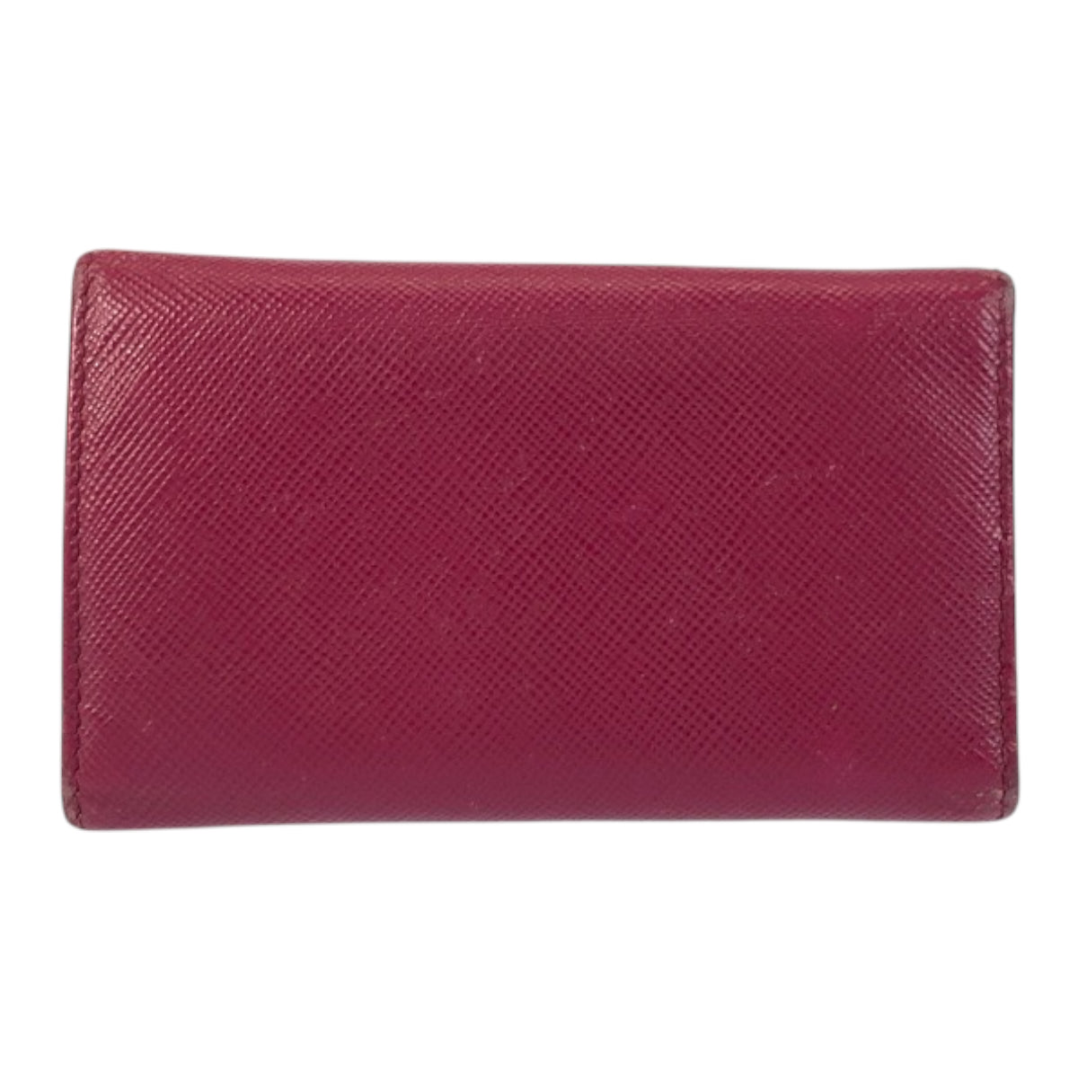 22166
PRADA プラダ サフィアーノ ロゴ ピンク ゴールド金具 レザー 197A キーケース 6連 レディース B3