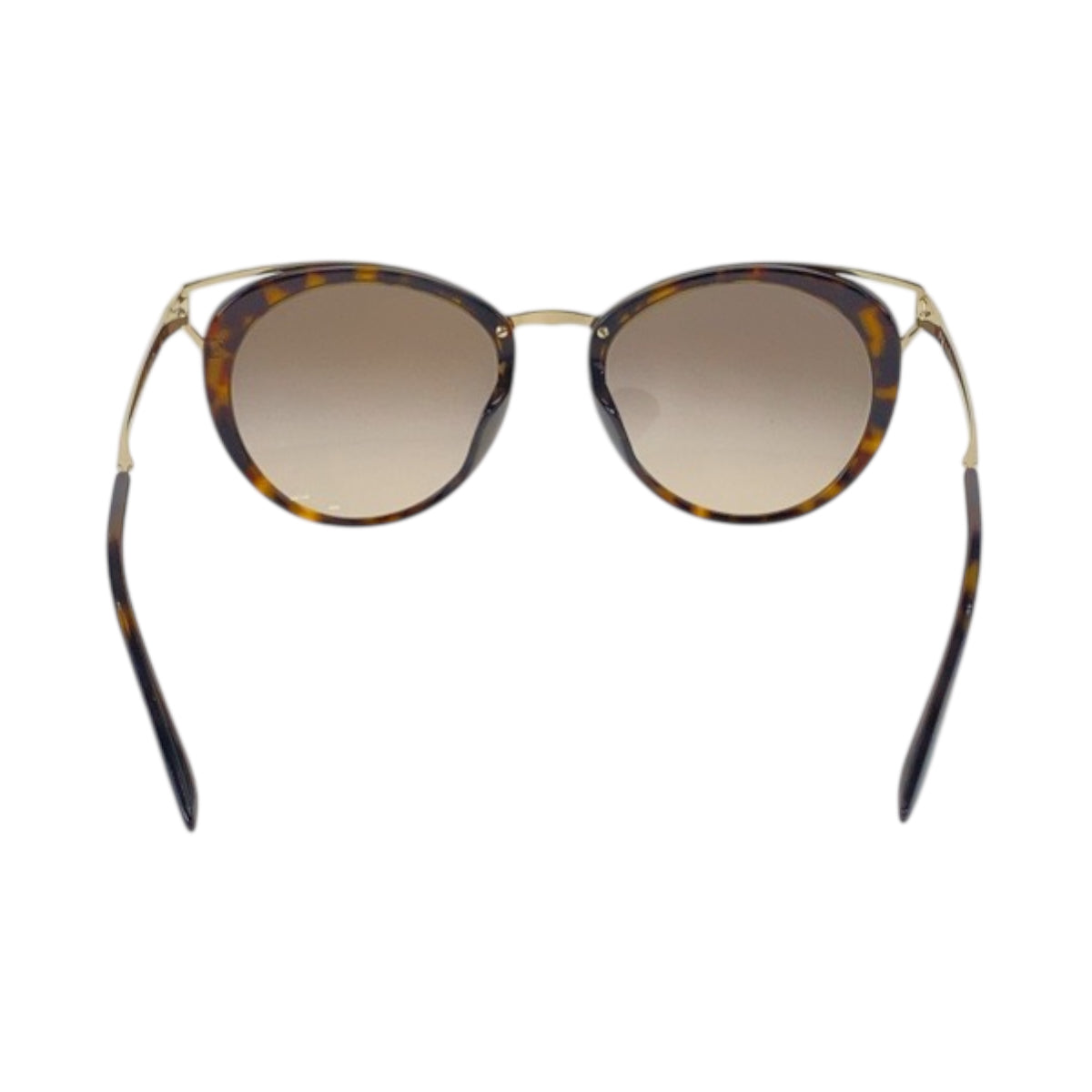 22169
PRADA プラダ マーブル ブラウン ゴールド金具 メタル / プラスチック SPR 66T F 54 20 2AU 3D0 145 2N サングラス メガネ フォックス レディース A20