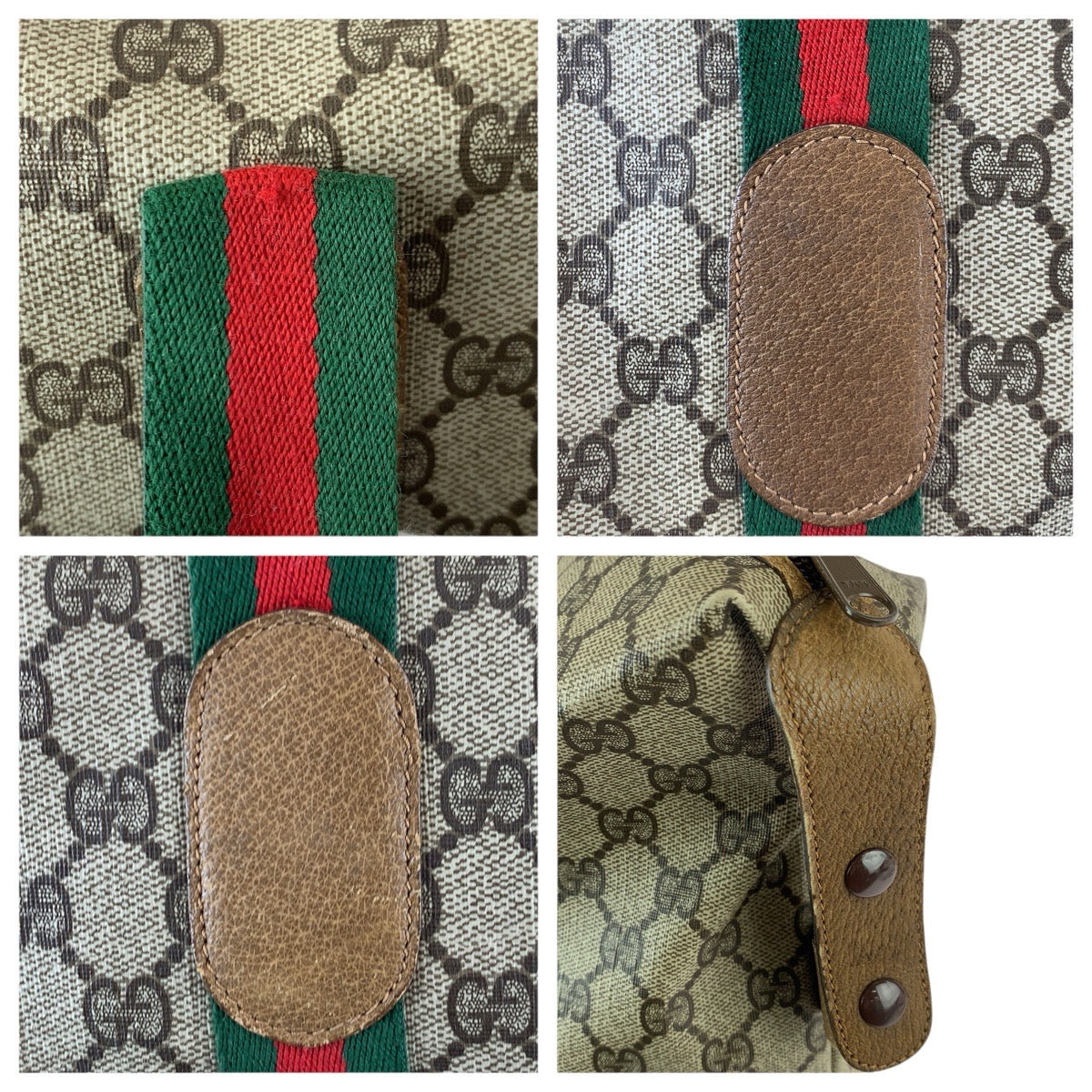 22175
GUCCI グッチ ヴィンテージ シェリーライン オールドグッチ ベージュ ブラウン GGスプリームキャンバス / レザー 89.19.012 ボストンバッグ トラベルバッグ ショルダーバッグ レディース ABP45