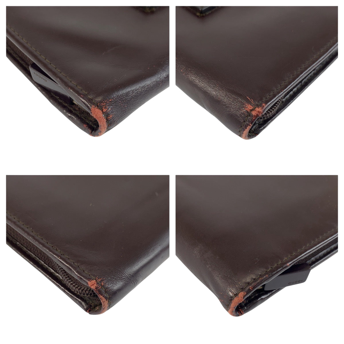 22189
GUCCI グッチ Gロゴ パープル レザー 035 0416 1978 長財布 ロングウォレット レディース B1